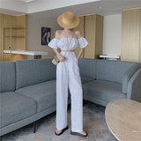 オフショルダートップスセット