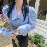 ショートデニムトップス/ジャケット