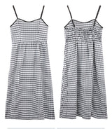 ギンガムチェックキャミワンピース