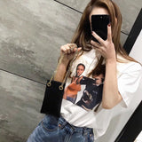 本革チェーンスマホバッグ