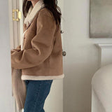 ボアスエードジャケット