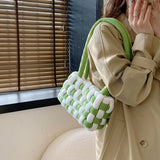 【5色展開】ツーカラーマンドゥバッグ