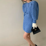 ブークレーニットセットアップ