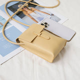 フェイクレザースマホショルダー/ミニバッグ