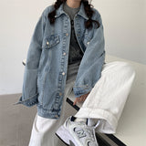 オーバーデニムジャケット