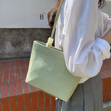 菱柄バケットバッグ