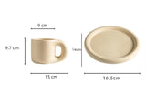ぽっこりマグカップ&ソーサー