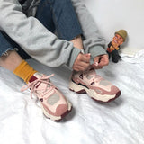 プラットフォームダッドスニーカー