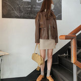 オータムレザージャケット