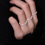 ギラギラシルバーリング【SILVER925】