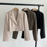 ショートジャケットパンツセットアップ