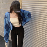 ブルーアーガイルカーディガン/ボレロ