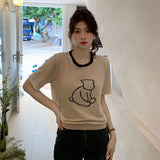 イラストサマーニット