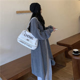 シンプルロングカーディガン/コート