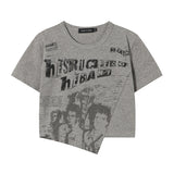 イレヘムデザイン半袖Tシャツ