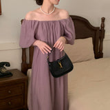 オフショルダーワンピース