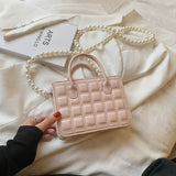 キルティングボックスバッグ