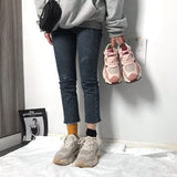 プラットフォームダッドスニーカー