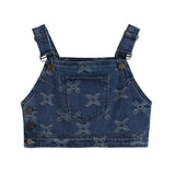 ジャガードデニムビスチェセット