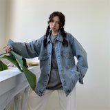 オーバーデニムジャケット