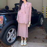 オーバージャケット+ロングスカートセットアップ