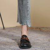 チェーンベルトミュールローファー