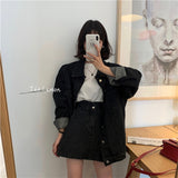 オーバーデニムジャケット