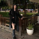 ウールブレンドロングコート