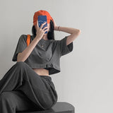 シンプルショートカットソー