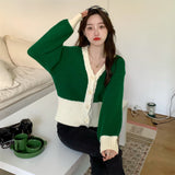 ツイストカーディガン