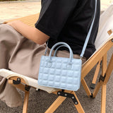 キルティングボックスバッグ