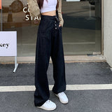 ウエストデザインデニム