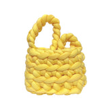 【7色展開】もこもこ手編みショルダーバッグ