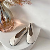 シンプルフラットパンプス