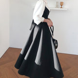 ボリュームスリーブシャツ+リボンワンピース【単品販売】