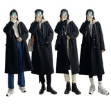 レイヤード風ダブルコート