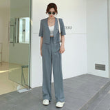 おとな半袖ジャケットセットアップ