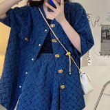 ジャガードデニムセットアップ