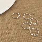 パールオープンリングセット