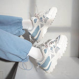 ブロックストリングスニーカー