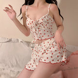 ストロベリー柄ルームウェア