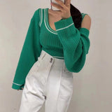 ニットタンクトップ+ボレロカーディガン