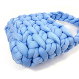 【7色展開】もこもこ手編みショルダーバッグ