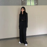 クロップドジャケットセットアップ