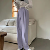 カラーストレートパンツ