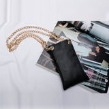 本革チェーンスマホバッグ