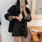 オーバーデニムジャケット