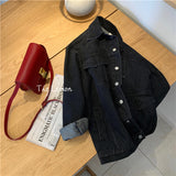 オーバーデニムジャケット