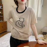 イラストサマーニット