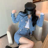 ダメージデニムセットアップ